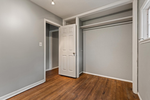 2240 S 13th St, Niles, MI 49120 - unfurnished bedroom featuring wood finished floors and a closet