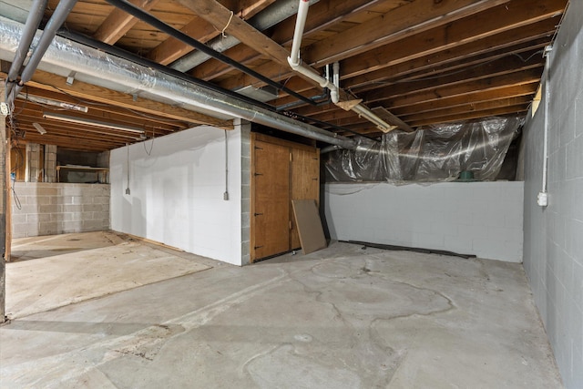 2240 S 13th St, Niles, MI 49120 - view of unfinished below grade area