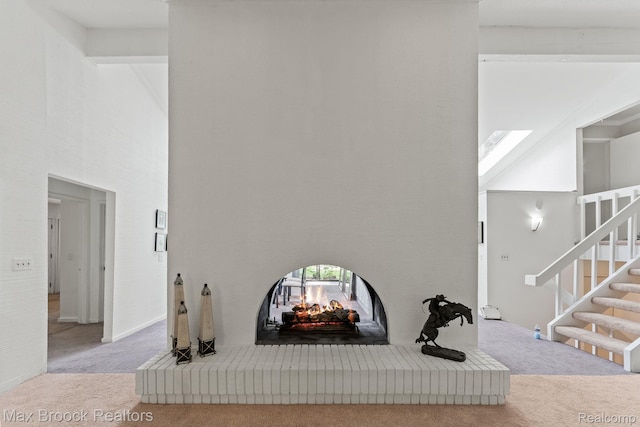 4355 Middleton Dr, Bloomfield Hills, MI 48302 - detailed view of carpet and a fireplace