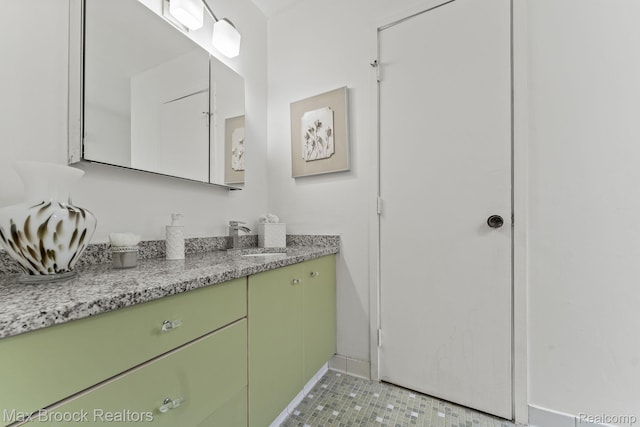 4355 Middleton Dr, Bloomfield Hills, MI 48302 - bathroom with vanity and tile patterned floors