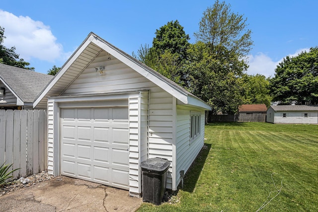 241 E Corey St, Bronson, MI 49028 - detached garage with driveway