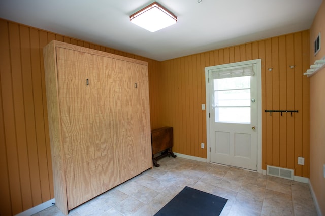 1204 Bydding Rd, Ann Arbor, MI 48103 - doorway featuring wood walls