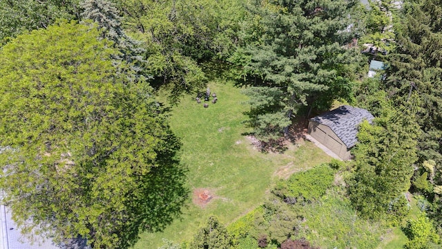 1204 Bydding Rd, Ann Arbor, MI 48103 - view from above of property