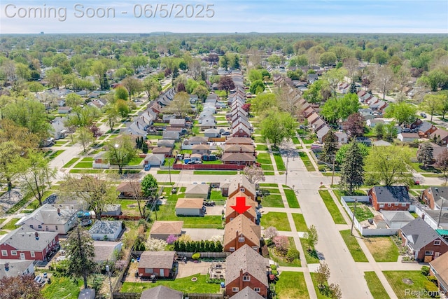 7639 Polk St, Taylor, MI 48180 - aerial view of residential area