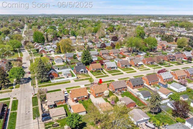 7639 Polk St, Taylor, MI 48180 - aerial view of property's location featuring nearby suburban area