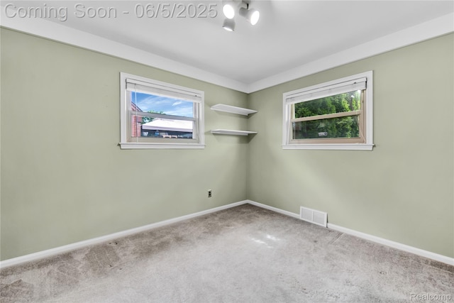 7639 Polk St, Taylor, MI 48180 - empty room featuring carpet and baseboards