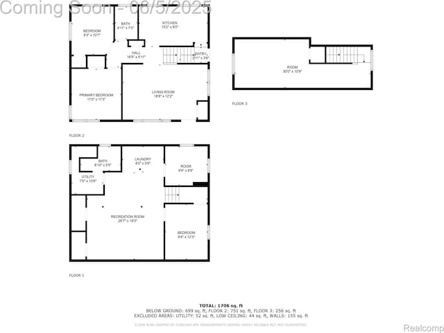 7639 Polk St, Taylor, MI 48180 - floor plan / room layout