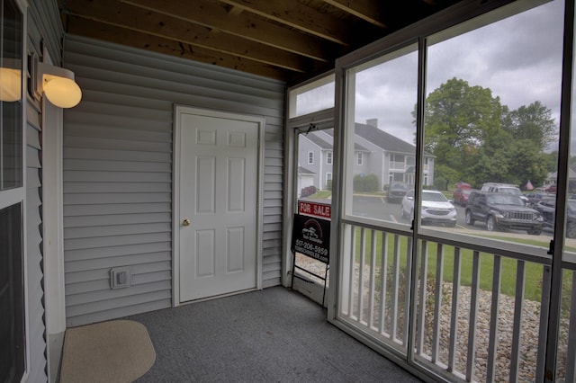 920 Oakbrook Dr, Jackson, MI 49203 - view of unfurnished sunroom