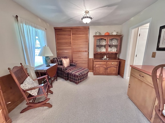 818 W Chestnut St, Morenci, MI 49256 - sitting room with light colored carpet