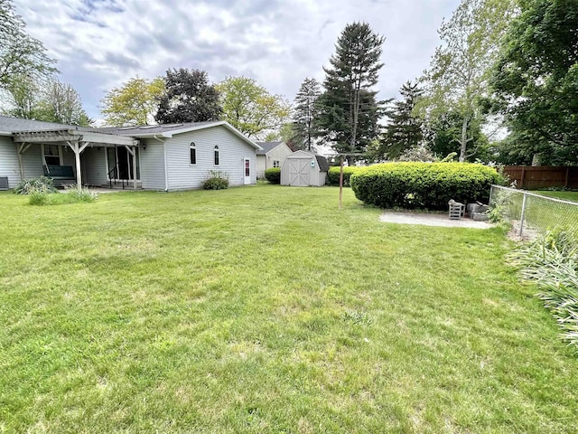 818 W Chestnut St, Morenci, MI 49256 - view of yard featuring a pergola