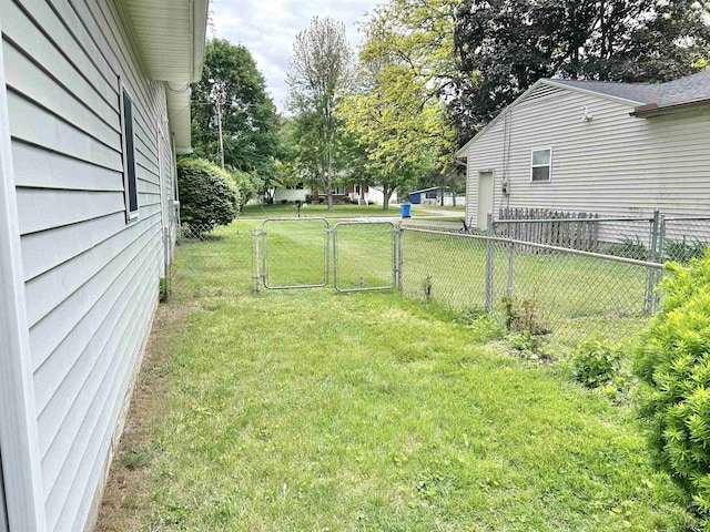 818 W Chestnut St, Morenci, MI 49256 - view of yard with a gate