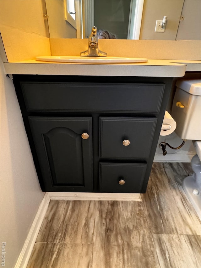 37263 Great Oaks Ct, Clinton Township, MI 48036 - detailed view of wood finished floors and a sink