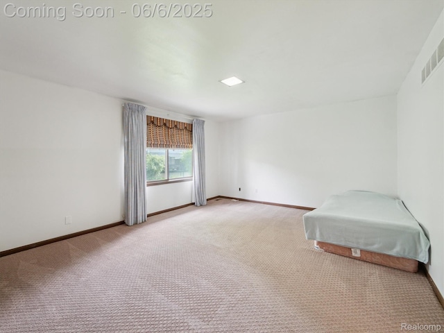 4677 Rolling Ridge Rd, West Bloomfield, MI 48323 - bedroom featuring light carpet and baseboards