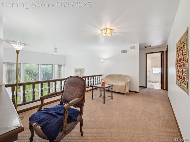 4677 Rolling Ridge Rd, West Bloomfield, MI 48323 - home office featuring light carpet