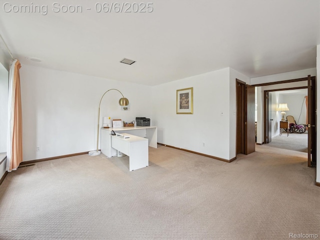4677 Rolling Ridge Rd, West Bloomfield, MI 48323 - unfurnished office with light colored carpet and baseboards