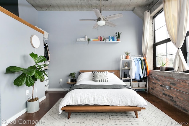 55 W Canfield Unit 210, Detroit, MI 48201 - bedroom featuring wood finished floors and baseboards