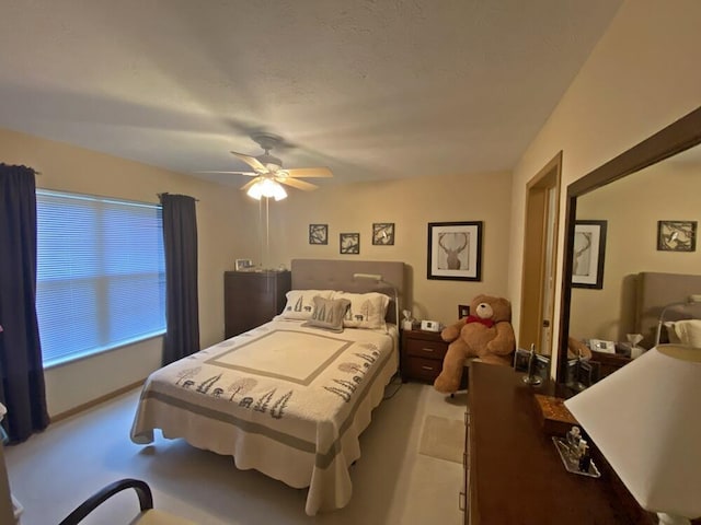 10439 Castaway Ct, Canadian Lakes, MI 49346 - bedroom with ceiling fan