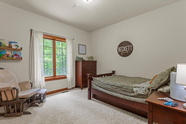 11082 Hoffman Rd, Marcellus, MI 49067 - bedroom featuring carpet and baseboards