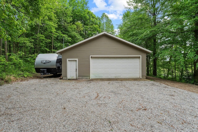 11082 Hoffman Rd, Marcellus, MI 49067 - view of detached garage