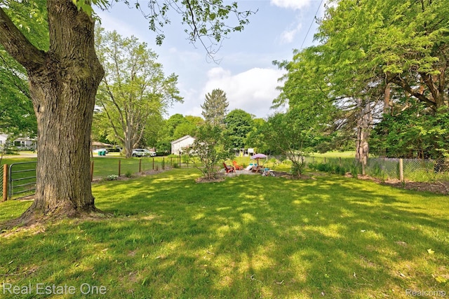 110 Minnetonka Dr, Oxford, MI 48371 - view of yard