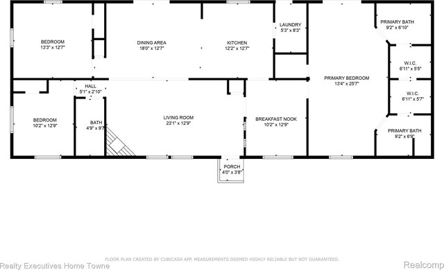 59227 Lewis Ln, New Haven, MI 48048 - view of property floor plan