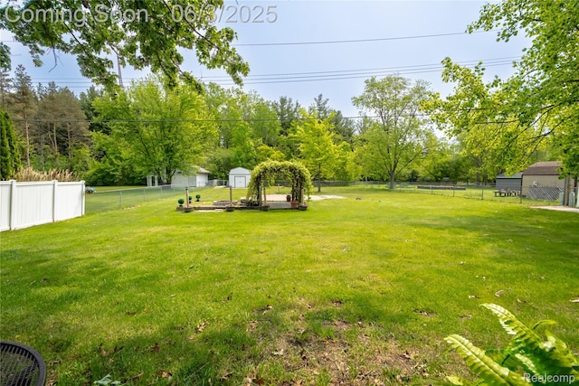 527 Montana St, Marysville, MI 48040 - view of yard featuring view of scattered trees