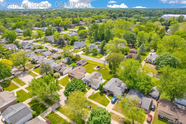 1654 S Berry St, Westland, MI 48186 - aerial perspective of suburban area