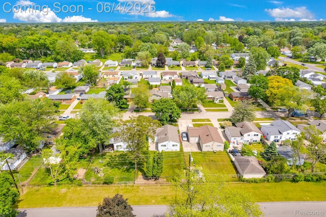 1654 S Berry St, Westland, MI 48186 - aerial perspective of suburban area