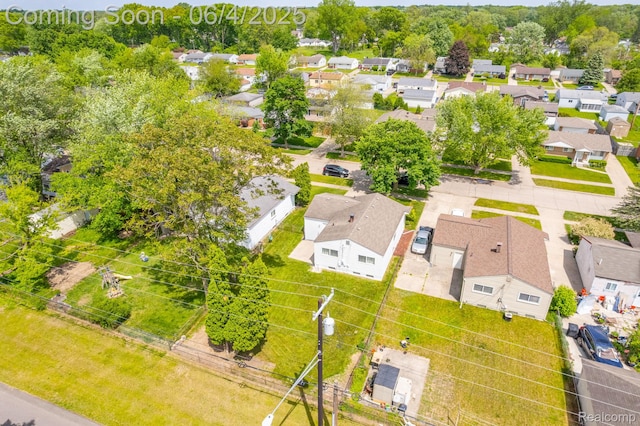 1654 S Berry St, Westland, MI 48186 - aerial view of residential area