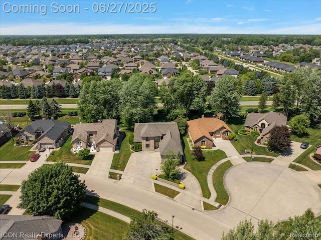 18529 Sumpter Forest Dr, Macomb, MI 48042 - aerial perspective of suburban area