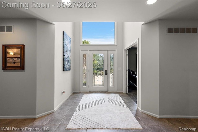18529 Sumpter Forest Dr, Macomb, MI 48042 - entrance foyer featuring baseboards and tile patterned floors