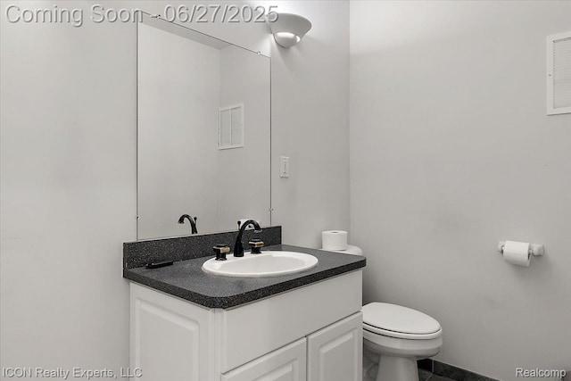 18529 Sumpter Forest Dr, Macomb, MI 48042 - bathroom featuring vanity and toilet