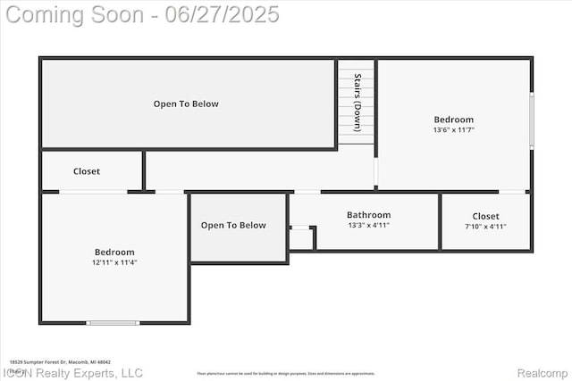 18529 Sumpter Forest Dr, Macomb, MI 48042 - view of property floor plan
