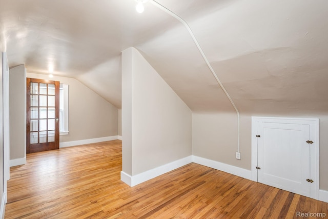 17173 New York St, Detroit, MI 48224 - bonus room with light wood-style floors, lofted ceiling, and baseboards