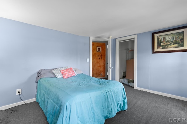 4460 Munger Rd, Tipton, MI 49287 - bedroom featuring carpet, baseboards, and a closet