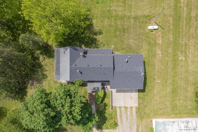 4460 Munger Rd, Tipton, MI 49287 - view from above of property