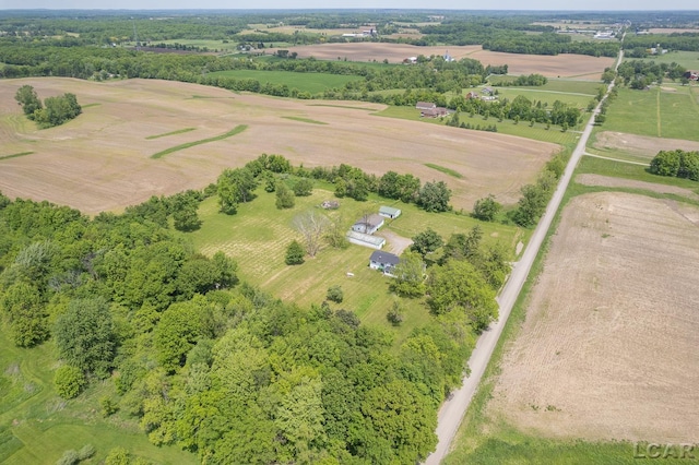 4460 Munger Rd, Tipton, MI 49287 - view of rural area featuring a tree filled landscape