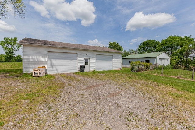 4460 Munger Rd, Tipton, MI 49287 - view of detached garage