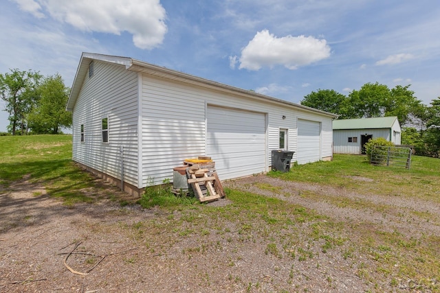 4460 Munger Rd, Tipton, MI 49287 - view of detached garage