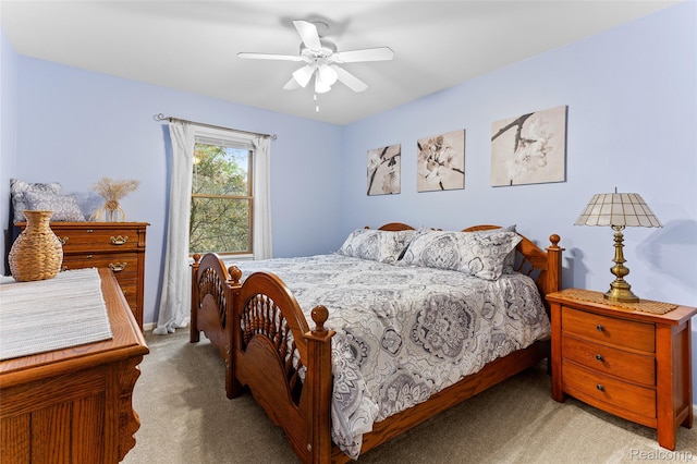 45785 Bryn Mawr Rd, Canton, MI 48187 - bedroom with carpet flooring and a ceiling fan