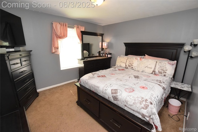 218 E Wood St, Flint, MI 48503 - bedroom featuring light colored carpet and baseboards