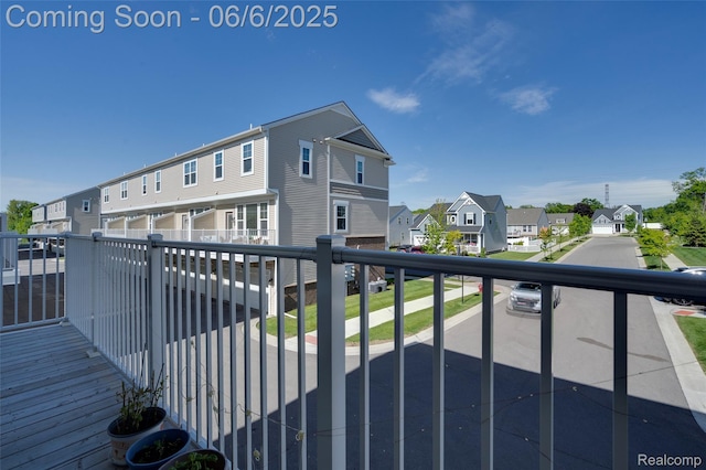 137 Monument Ln, Wixom, MI 48393 - balcony with a residential view