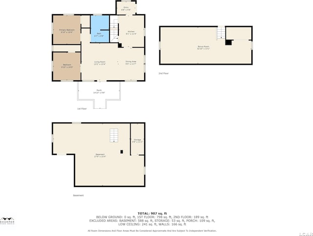 174 W Mansion St, Jackson, MI 49203 - property floor plan