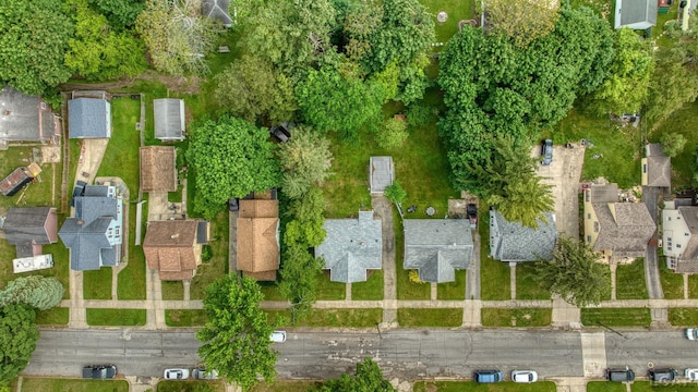 174 W Mansion St, Jackson, MI 49203 - aerial view of property and surrounding area featuring nearby suburban area