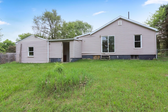 238 Long Ave, Michigan Center, MI 49254 - rear view of property featuring entry steps