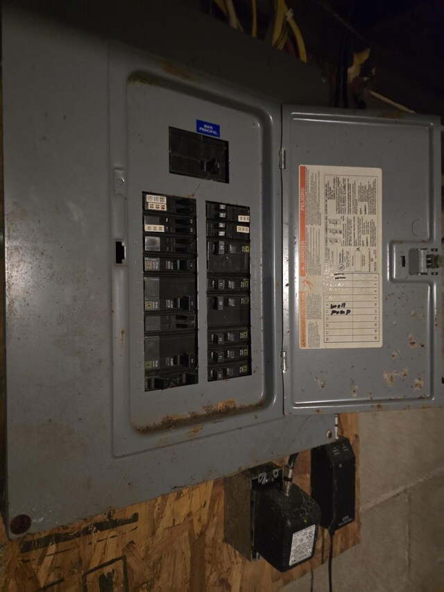 238 Long Ave, Michigan Center, MI 49254 - utilities with electric panel