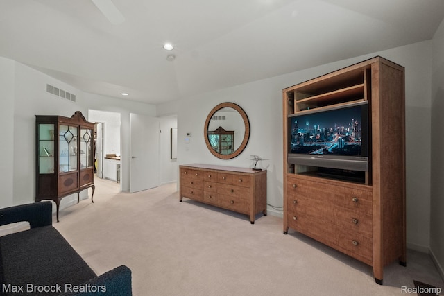 6566 Bristol Dr, West Bloomfield, MI 48322 - bedroom featuring light carpet and recessed lighting