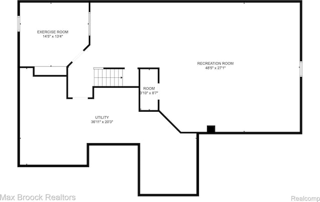 6566 Bristol Dr, West Bloomfield, MI 48322 - floor plan / room layout