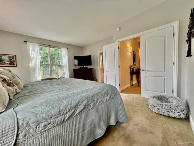 3105 E Woodland Dr, Port Huron, MI 48060 - carpeted bedroom featuring baseboards and ensuite bathroom