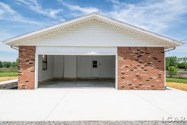 1443 N Posey Lake Rd, Hudson, MI 49247 - view of garage